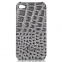 GUESS Croco back cover for iPhone 4 - 1