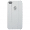 Ferrari Modena back cover with metal logo for iPhone 4 - 1
