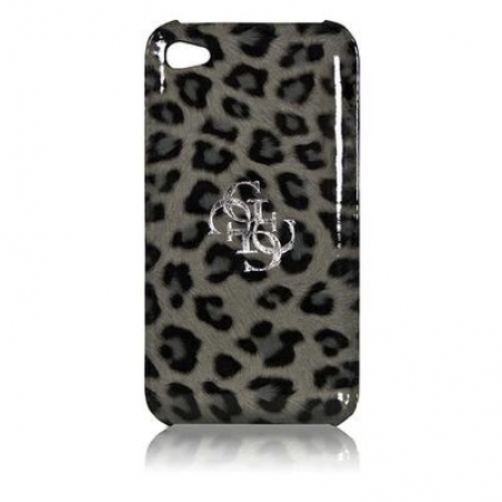 GUESS Leopard back cover iPhone 4