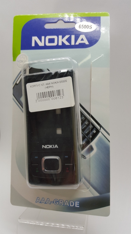 Корпус Nokia 6500s черный