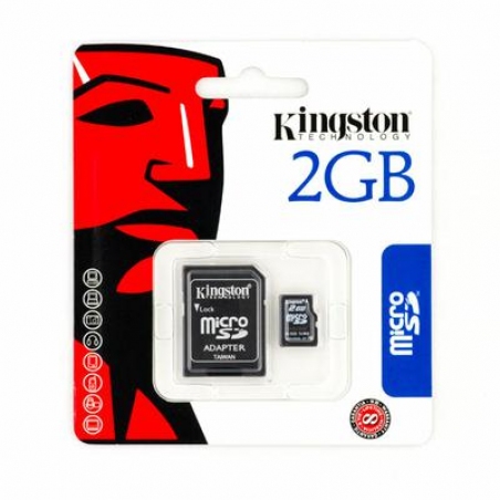Карта памяти Kingston microSD 2Gb