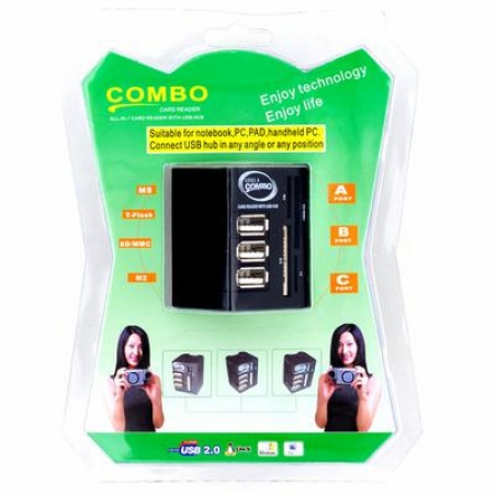 Карт ридер+USB HUB
