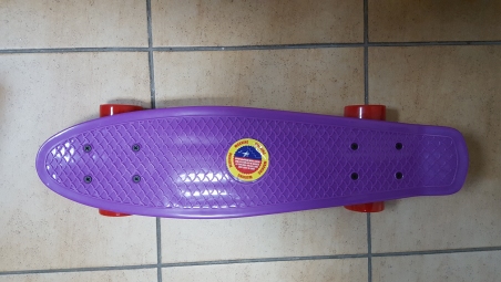 Скейт Penny Board Original Fish фиолетовый