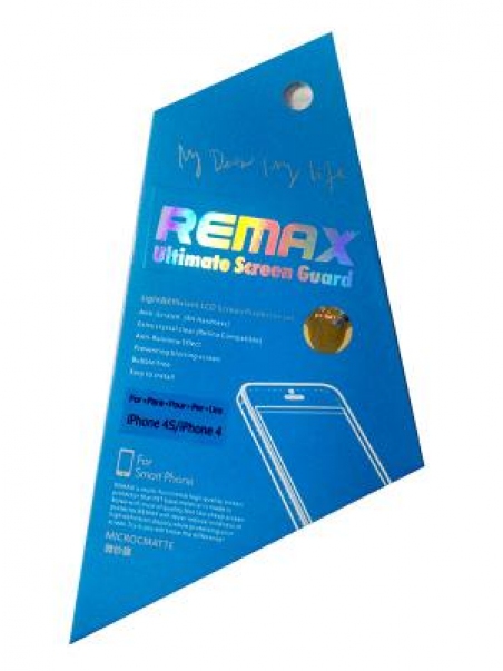 Защитная пленка Remax для iPhone 4/4s