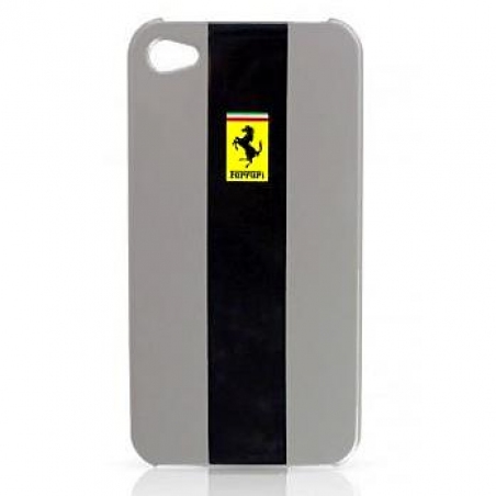 Ferrari Custodia metallic back cover for iPhone 4