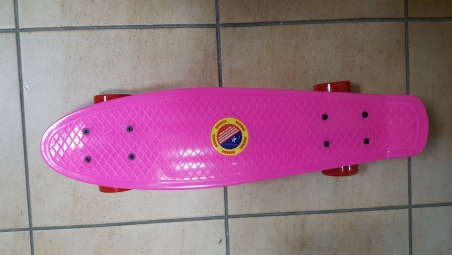 Скейт Penny Board Original Fish розовый