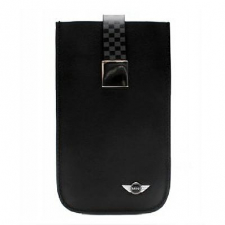 MINI Cooper Chequered leather sleeve for iPhone 4