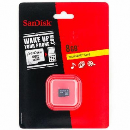 Карта памяти SanDisk microSDHC 8Gb