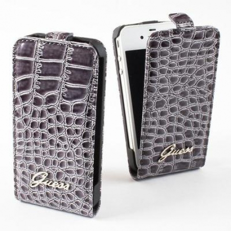 GUESS Croco flip case for iPhone 4