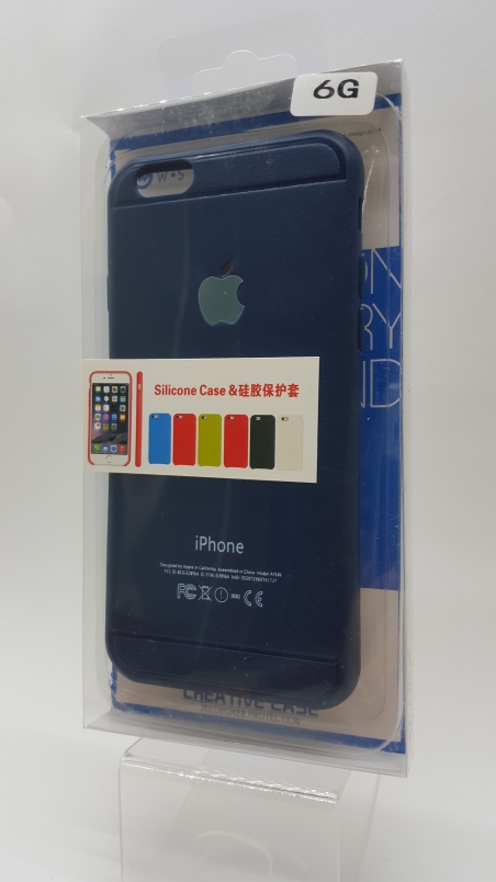 Чехол накладка Creative Case для iPhone 6/6S Dark Blue