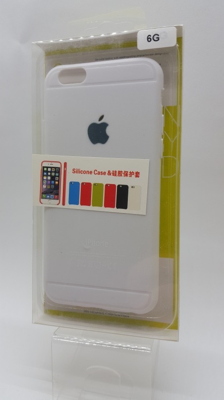 Чехол накладка Creative Case для iPhone 6/6S White