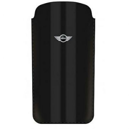 MINI Cooper Stripes PU leather sleeve for iPhone 4