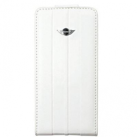 MINI Cooper Stripes PU leather flip case for iPhone 4