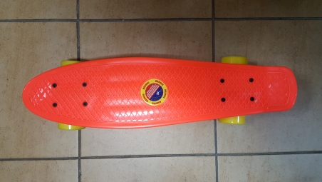Скейт Penny Board Original Fish красный