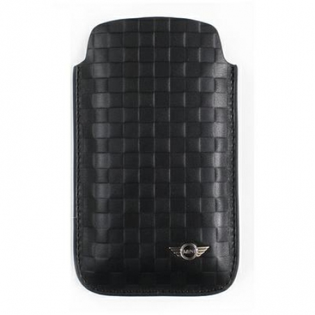 MINI Cooper Chequered PU leather sleeve iPhone 4