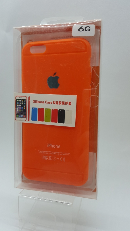 Чехол накладка Creative Case для iPhone 6/6S Orange