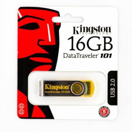 USB Flash Kingston DataTraveler 101, Yellow 16GB