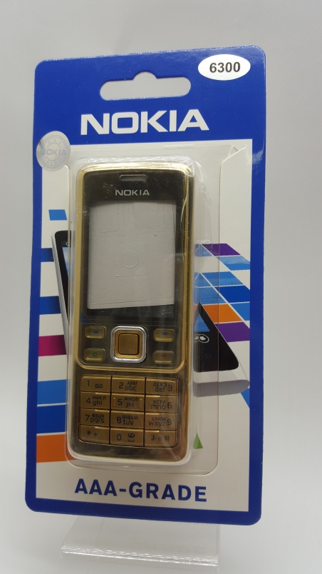Корпус Nokia 6300 gold - золотой