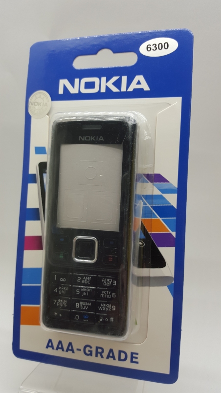Корпус Nokia 6300 black - черный